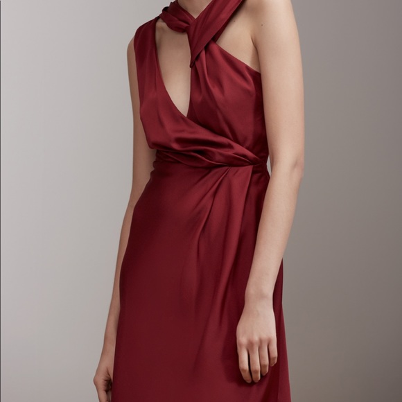 Keepsake Transcend Midi Dress Sz XS Plum - Picture 2 of 8